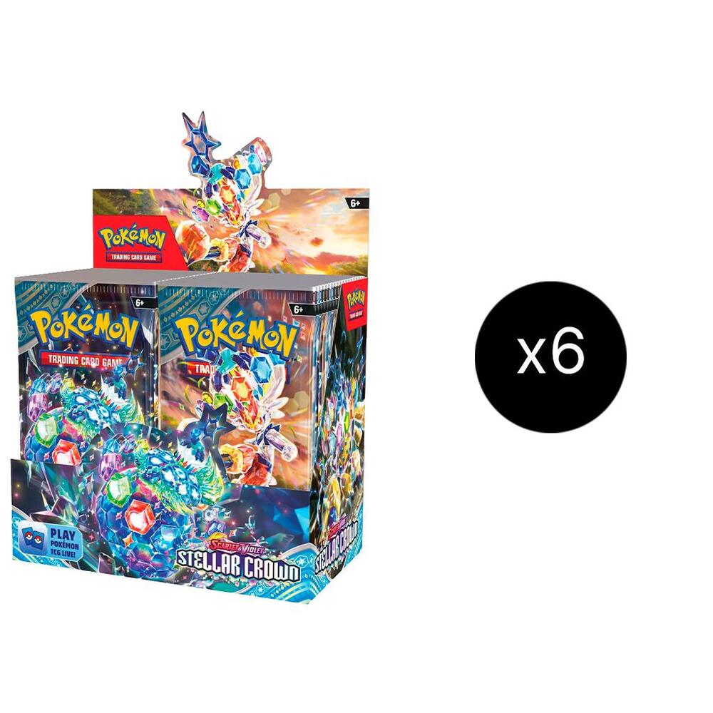 Stellar Crown Booster Box Case card from SV07: Stellar Crown