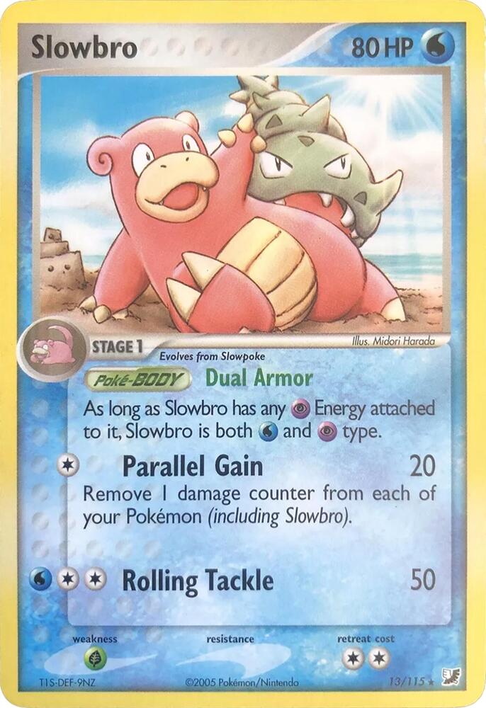 Slowbro 13/115 card from Deck Exclusives
