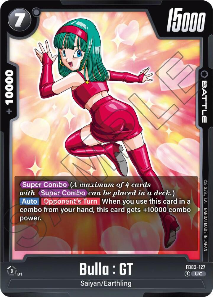 Bulla : GT FB03-127 card from Raging Roar