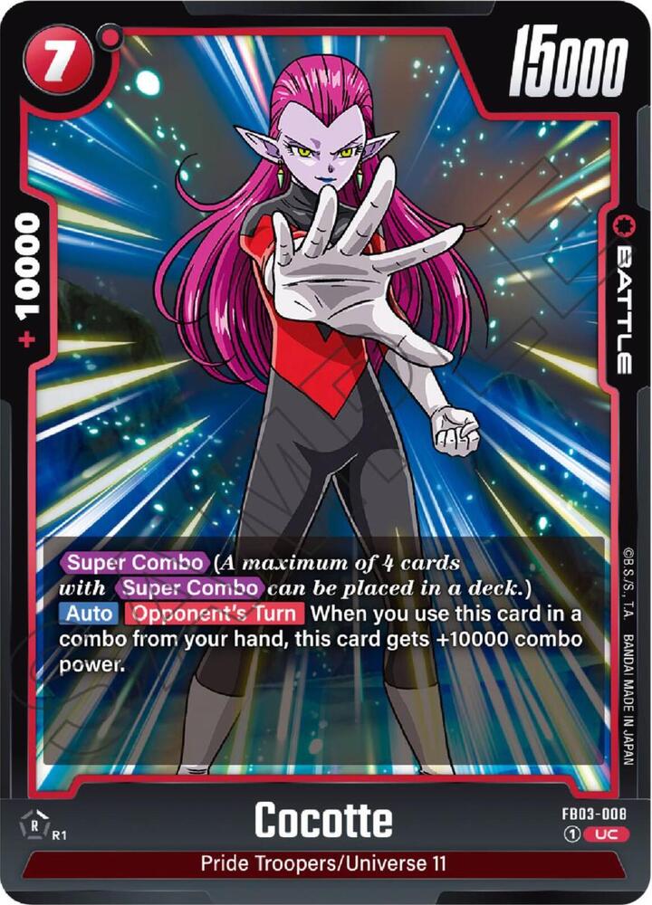 Cocotte FB03-008 card from Raging Roar