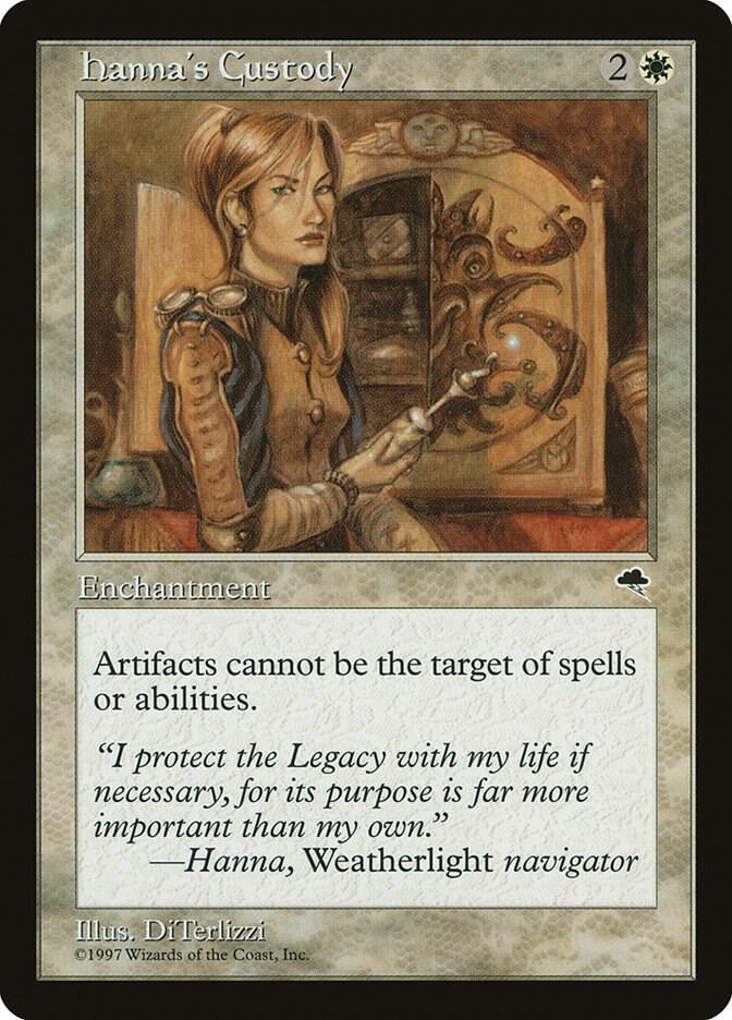 Hanna's Custody 22 card from Tempest