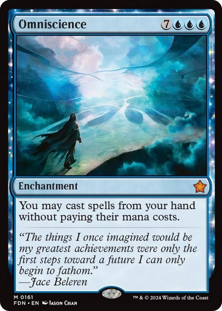 Omniscience 161 card from Foundations