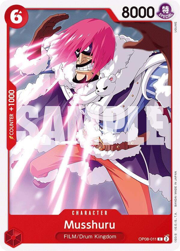 Musshuru OP08-011 card from Two Legends