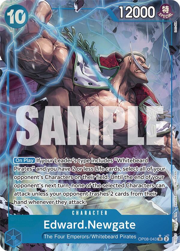 Edward.Newgate (Parallel) OP08-043 card from Two Legends
