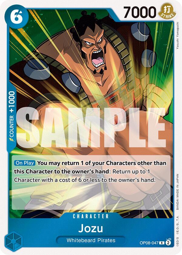 Jozu OP08-047 card from Two Legends