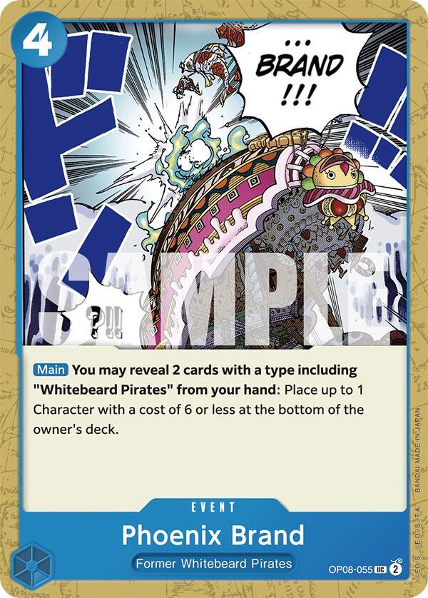 Phoenix Brand OP08-055 card from Two Legends