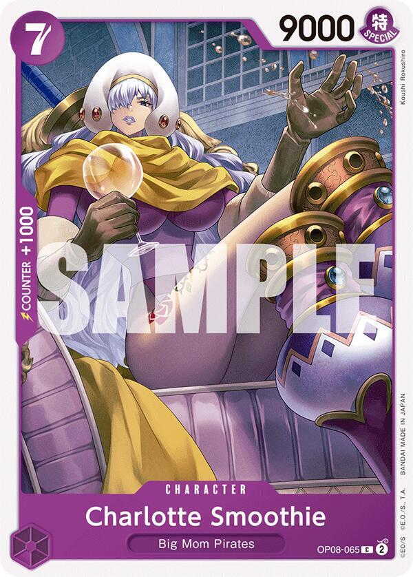 Charlotte Smoothie OP08-065 card from Two Legends