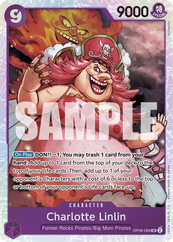 Charlotte Linlin OP08-069 card from Two Legends