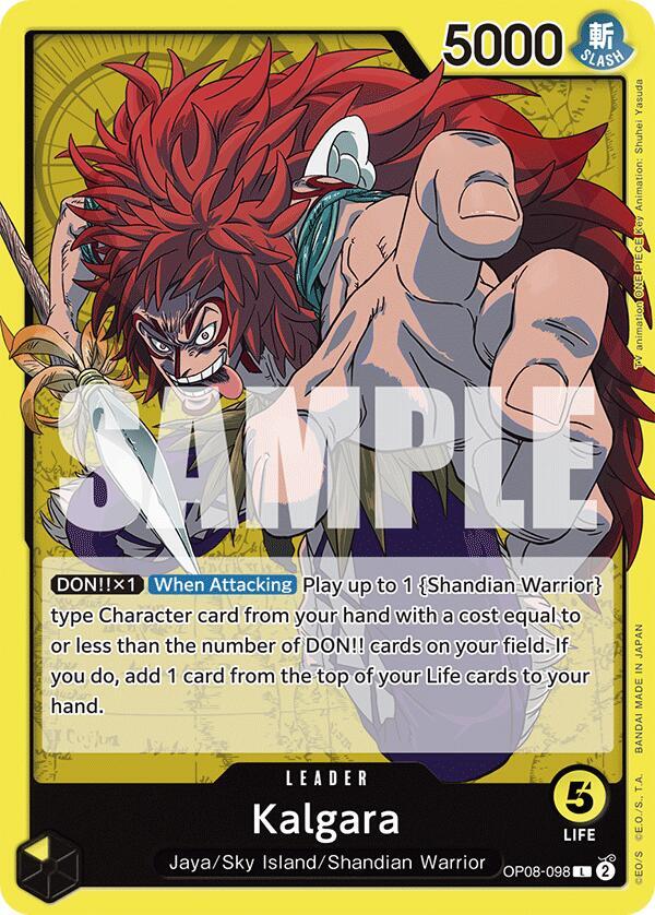 Kalgara OP08-098 card from Two Legends