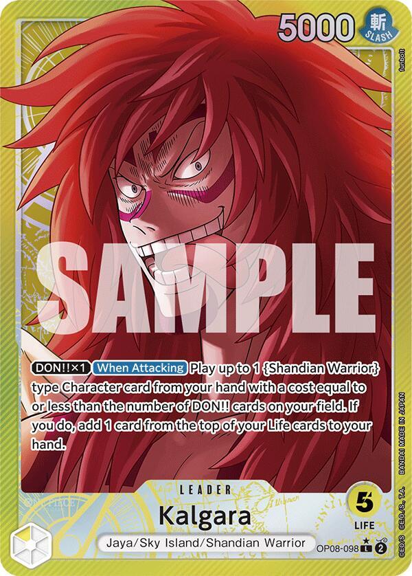 Kalgara (Parallel) OP08-098 card from Two Legends