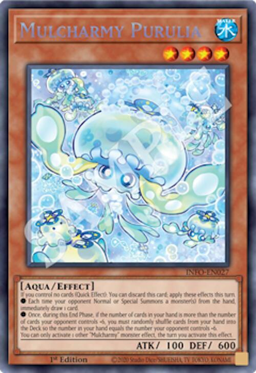 Mulcharmy Purulia INFO-EN027 card from The Infinite Forbidden