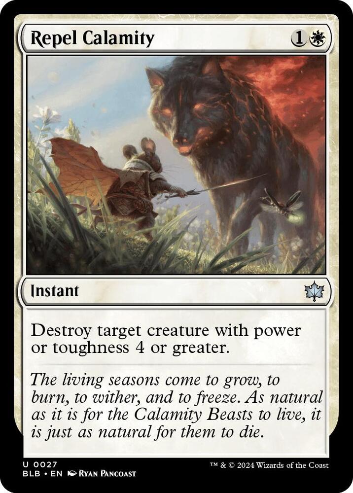 Repel Calamity 27 card from Bloomburrow
