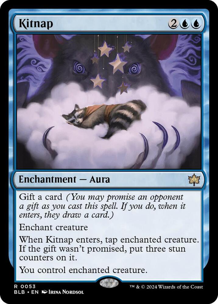 Kitnap 53 card from Bloomburrow