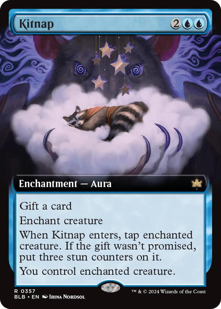 Kitnap (Extended Art) 357 card from Bloomburrow