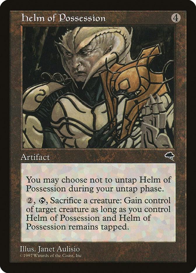 Helm of Possession 291 card from Tempest