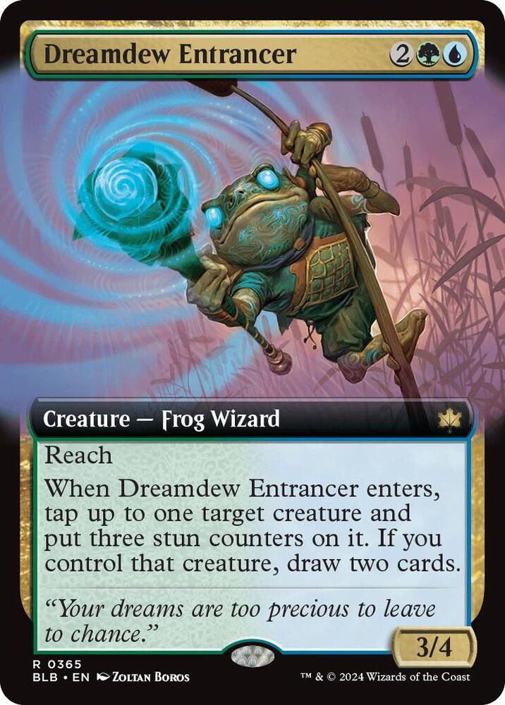 Dreamdew Entrancer (Extended Art) 365 card from Bloomburrow