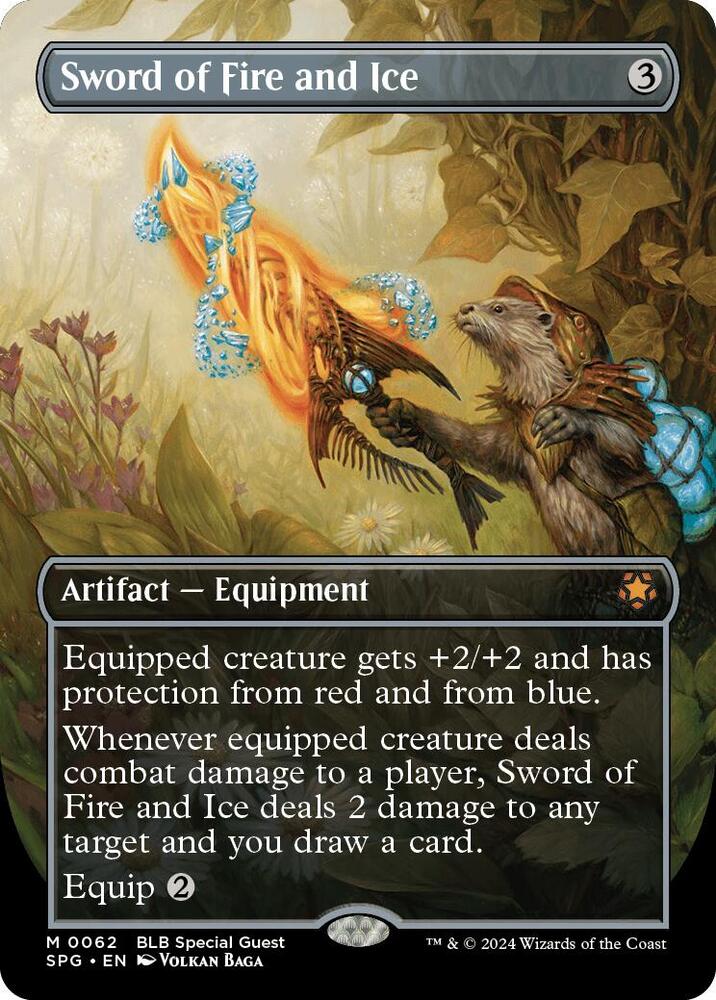 Sword of Fire and Ice (Borderless) 62 card from Special Guests