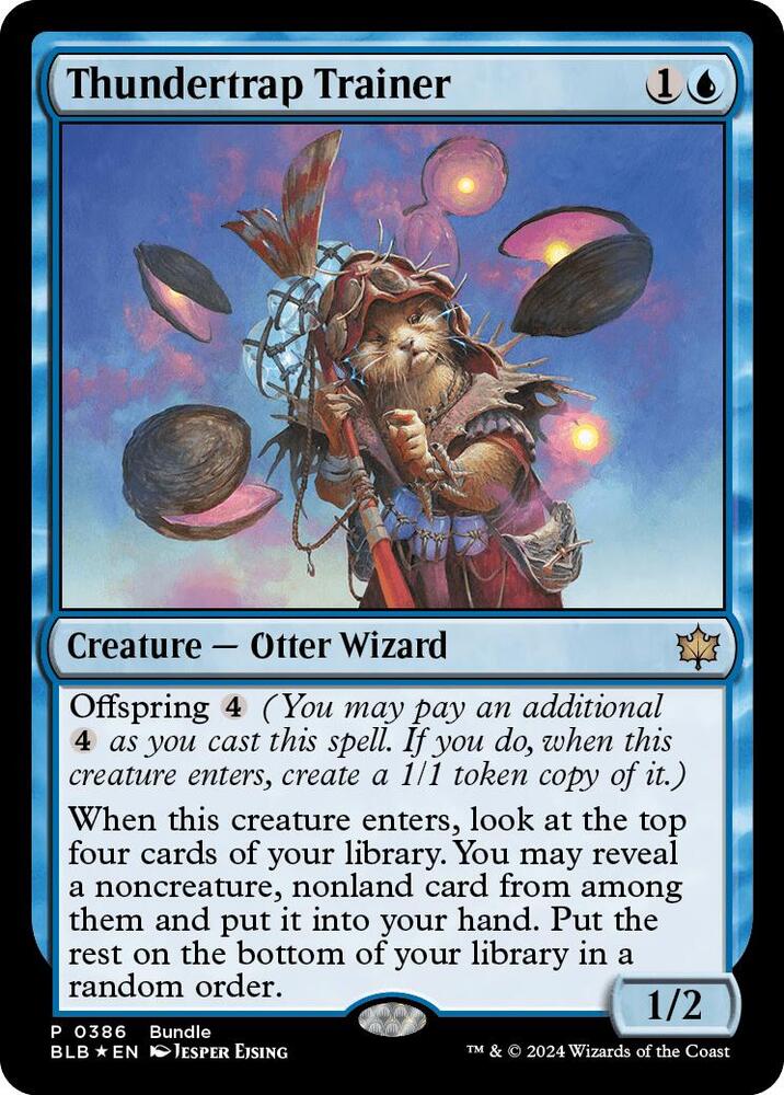 Thundertrap Trainer (BLB Bundle) 386 card from Unique and Miscellaneous Promos