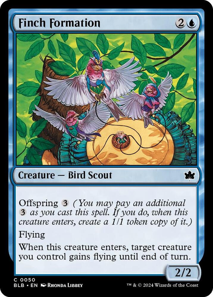 Finch Formation 50 card from Bloomburrow