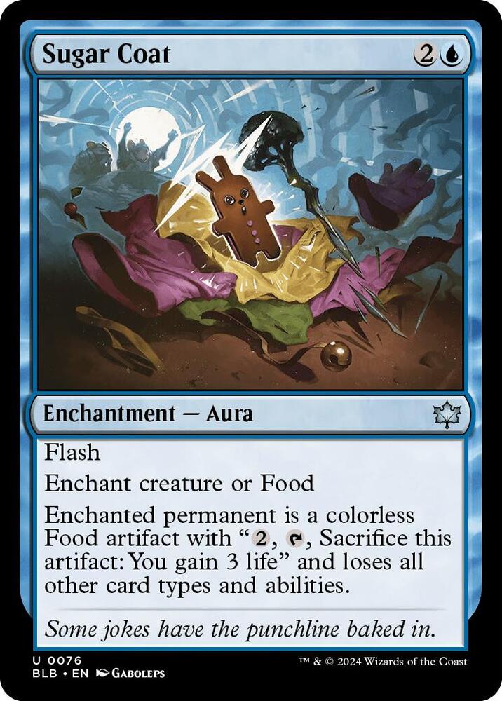 Sugar Coat 76 card from Bloomburrow