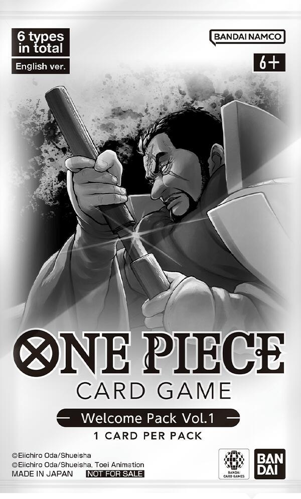 Welcome Pack Vol. 1 card from One Piece Promotion Cards