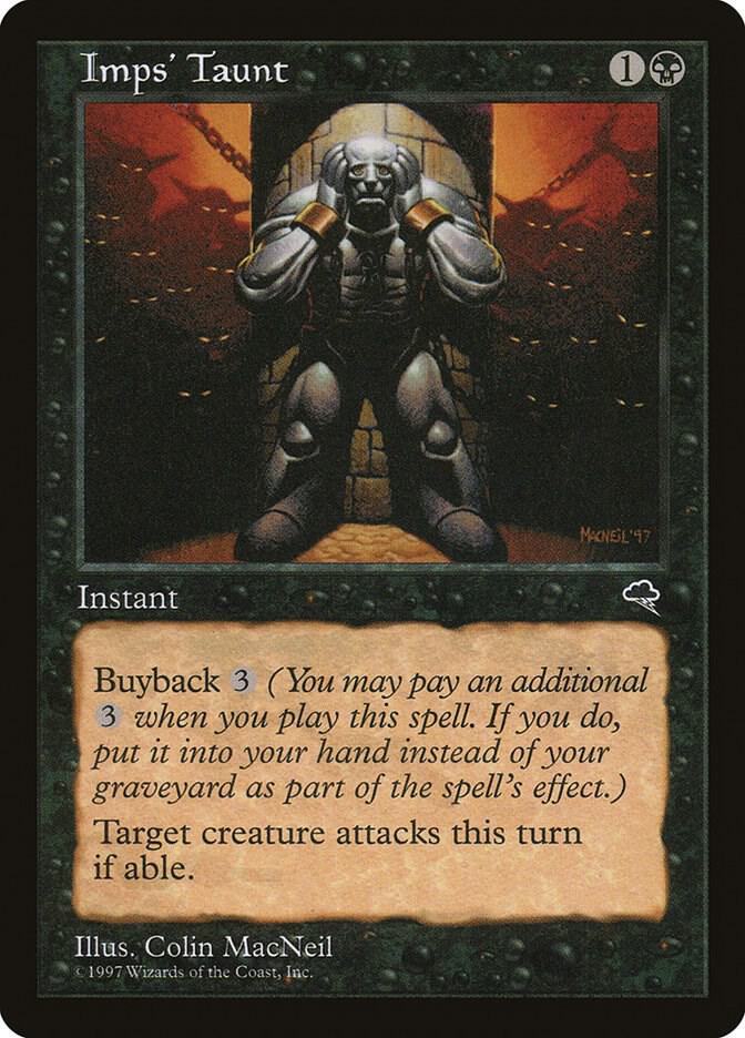 Imps' Taunt 138 card from Tempest