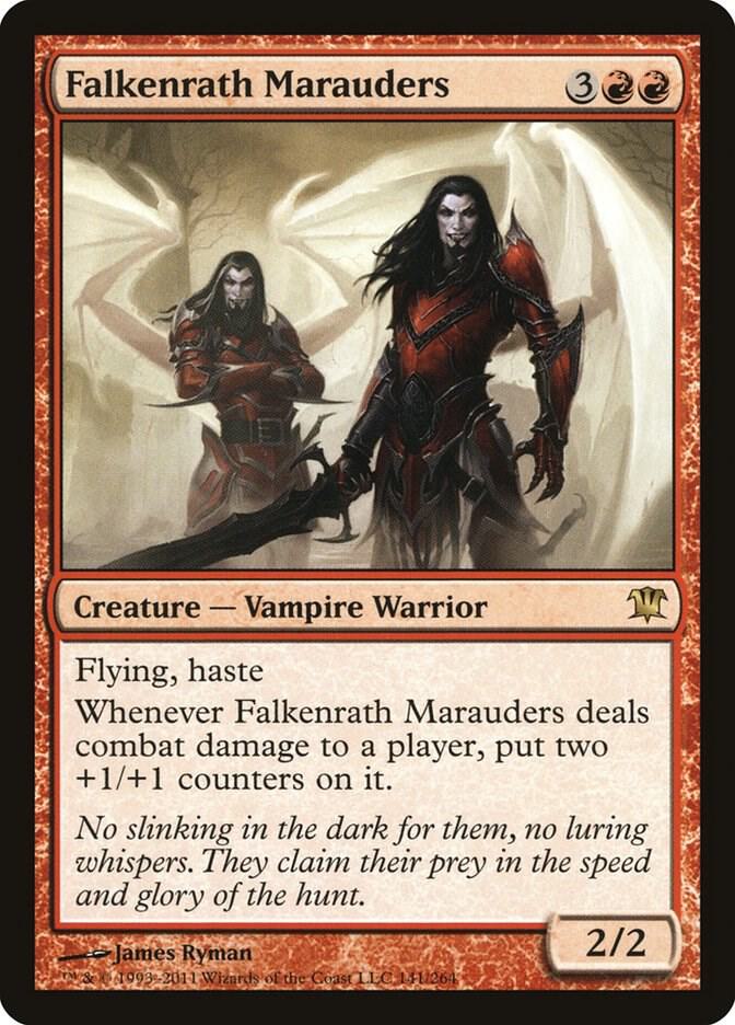 Falkenrath Marauders 141 card from Innistrad