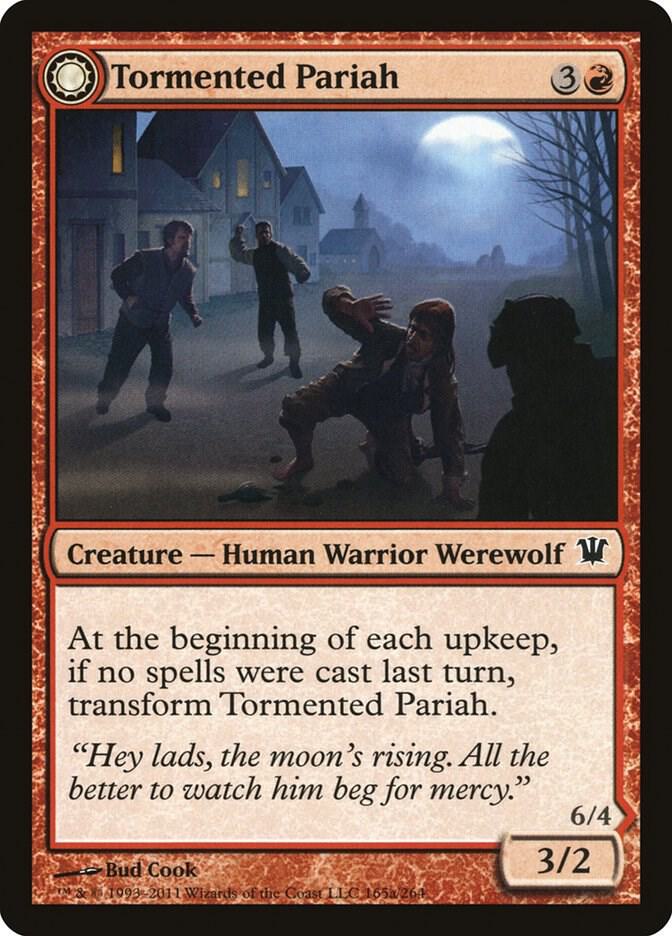 Tormented Pariah 165 card from Innistrad