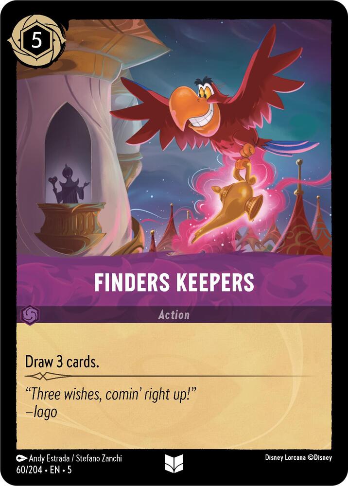 Finders Keepers 60/204 card from Shimmering Skies
