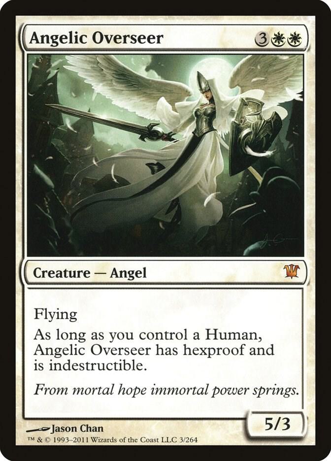 Angelic Overseer 3 card from Innistrad
