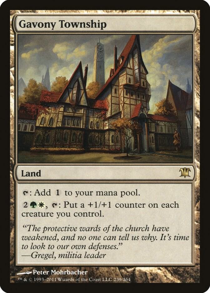Gavony Township 239 card from Innistrad