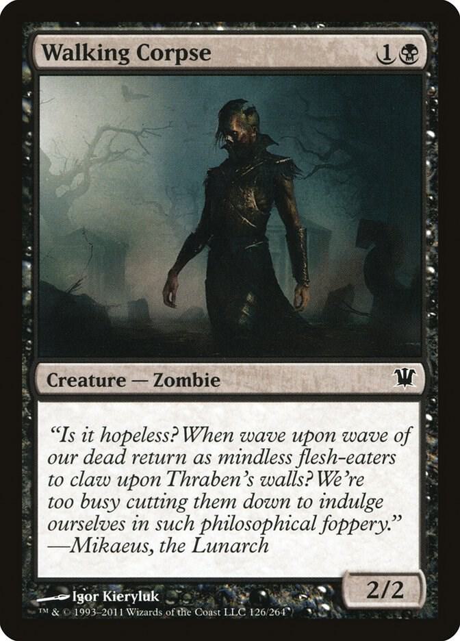 Walking Corpse 126 card from Innistrad
