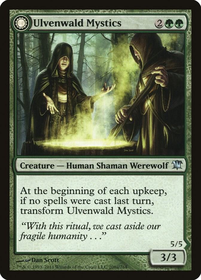Ulvenwald Mystics 208 card from Innistrad
