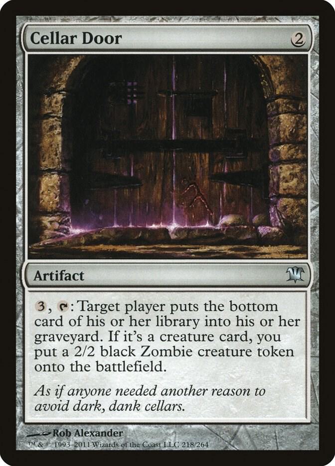 Cellar Door 218 card from Innistrad