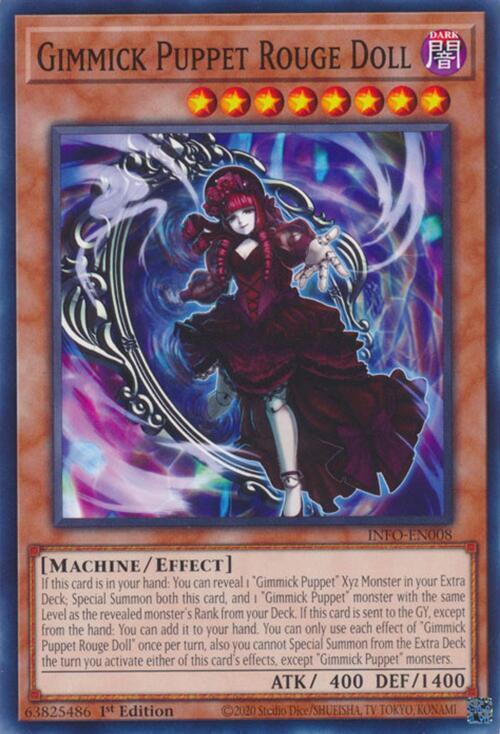 Gimmick Puppet Rouge Doll INFO-EN008 card from The Infinite Forbidden