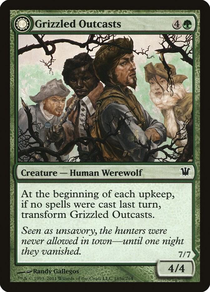 Grizzled Outcasts 185 card from Innistrad