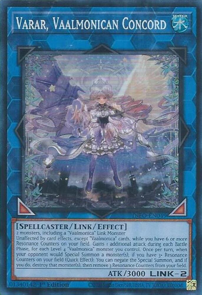 Varar, Vaalmonican Concord INFO-EN049 card from The Infinite Forbidden