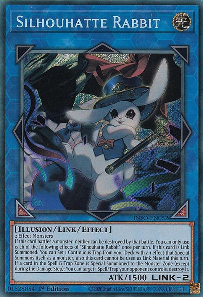 Silhouhatte Rabbit INFO-EN052 card from The Infinite Forbidden