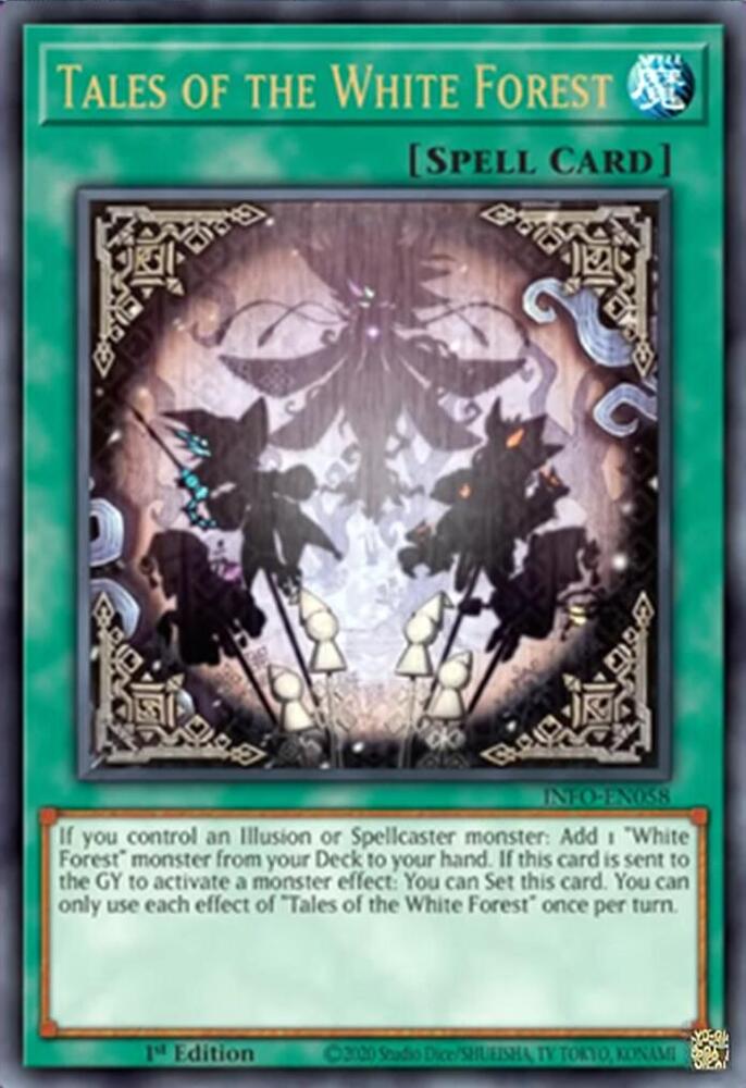 Tales of the White Forest INFO-EN058 card from The Infinite Forbidden