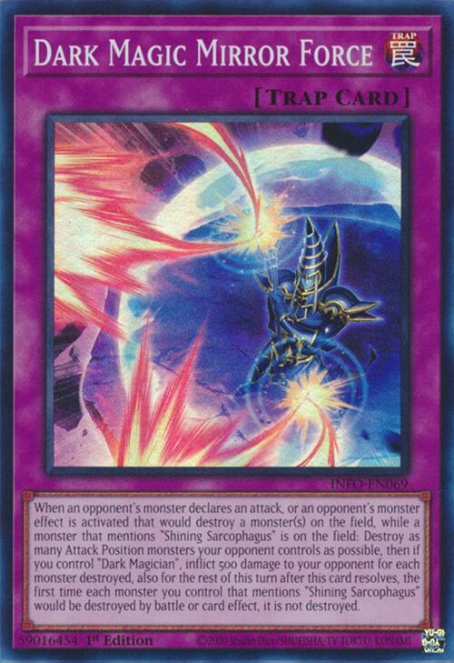 Dark Magic Mirror Force INFO-EN069 card from The Infinite Forbidden