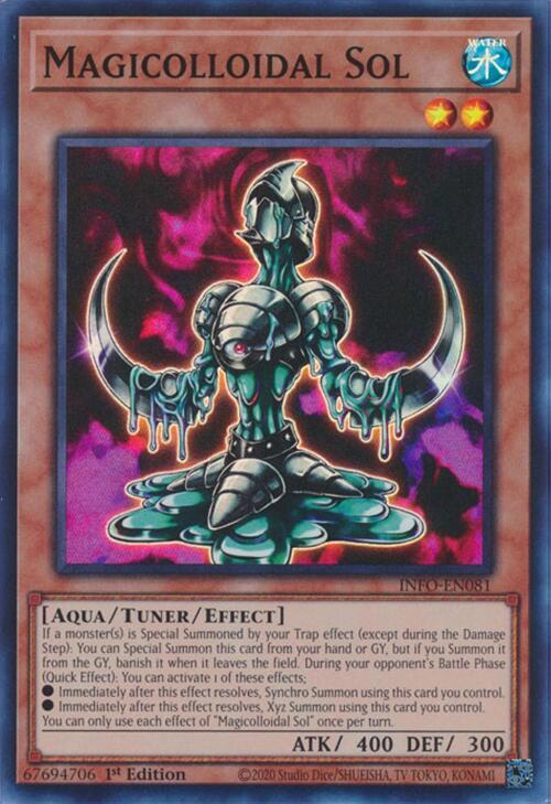 Magicolloidal Sol INFO-EN081 card from The Infinite Forbidden