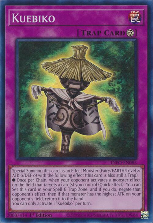 Kuebiko INFO-EN083 card from The Infinite Forbidden