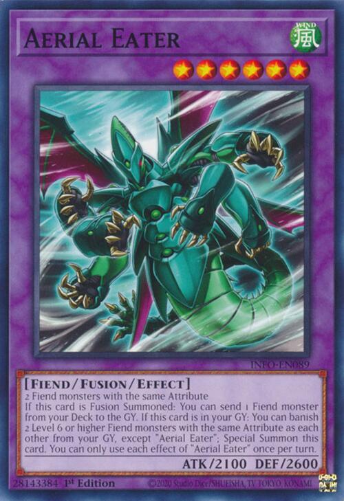 Aerial Eater INFO-EN089 card from The Infinite Forbidden