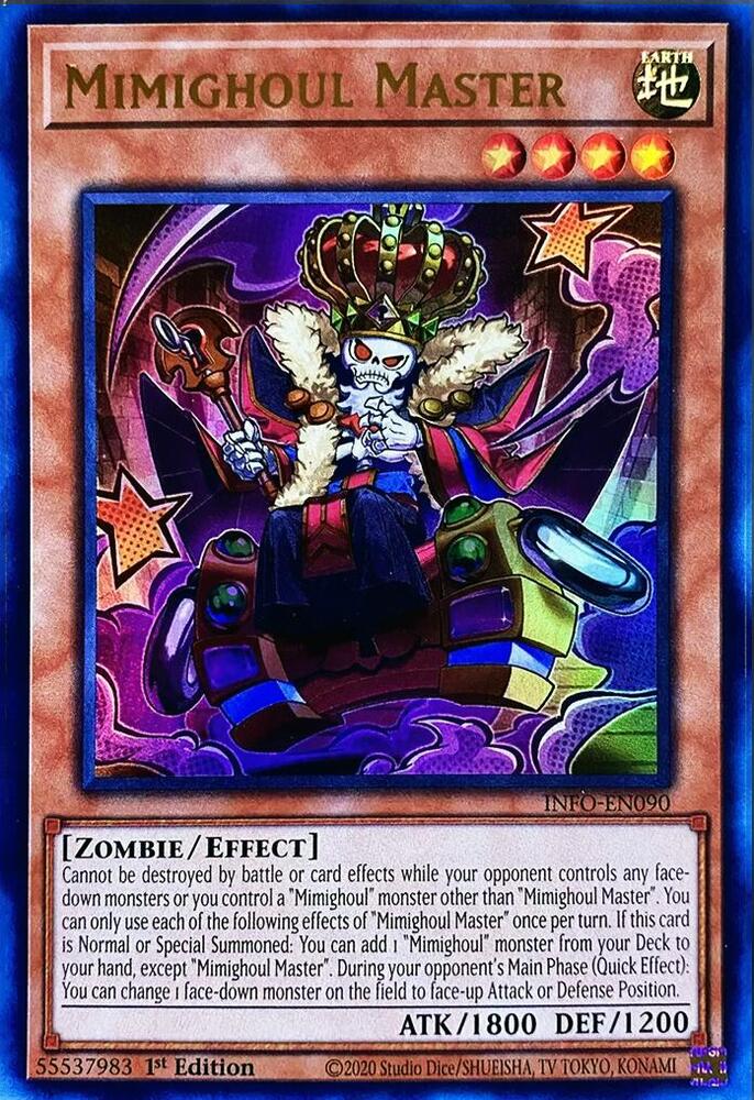 Mimighoul Master INFO-EN090 card from The Infinite Forbidden
