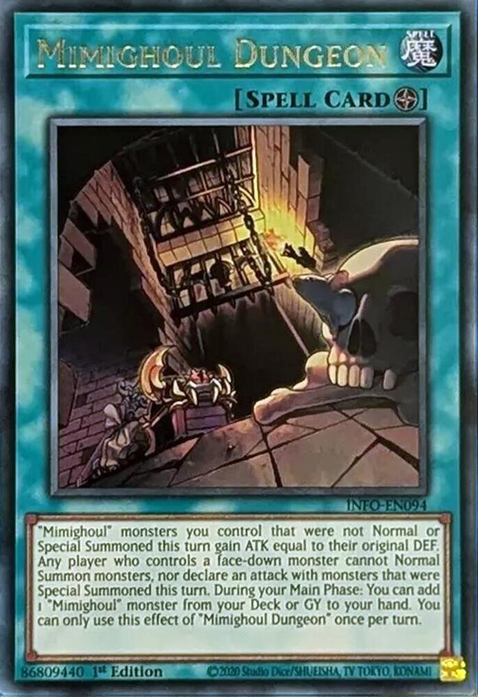Mimighoul Dungeon INFO-EN094 card from The Infinite Forbidden
