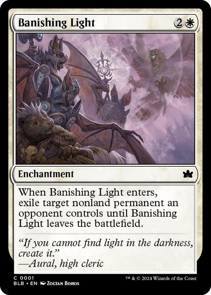 Banishing Light 1 card from Bloomburrow