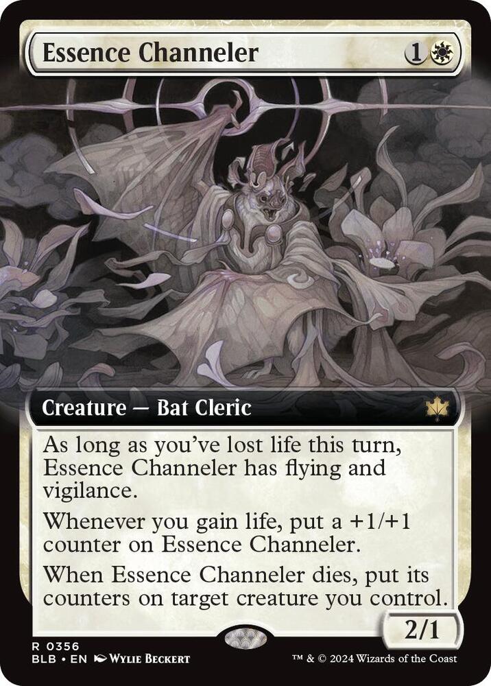 Essence Channeler (Extended Art) 356 card from Bloomburrow