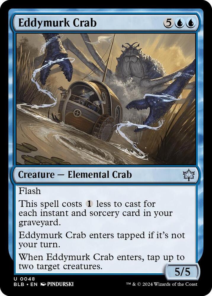 Eddymurk Crab 48 card from Bloomburrow
