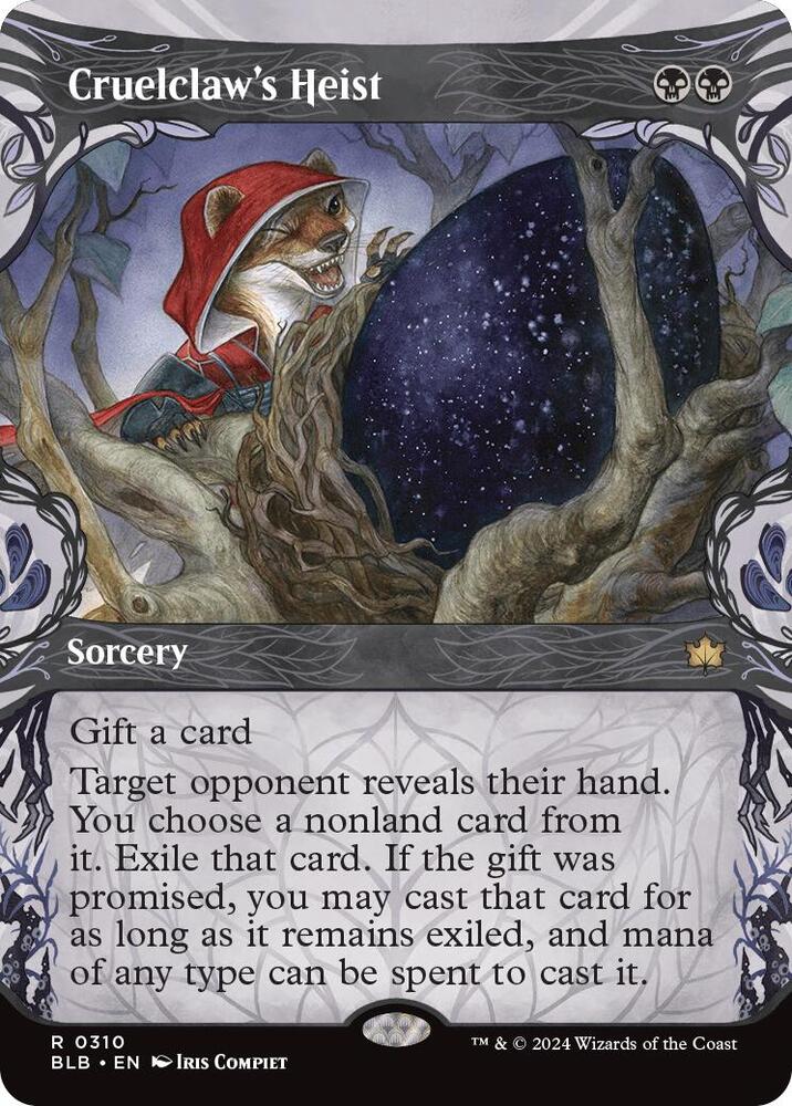 Cruelclaw's Heist (Showcase) 310 card from Bloomburrow