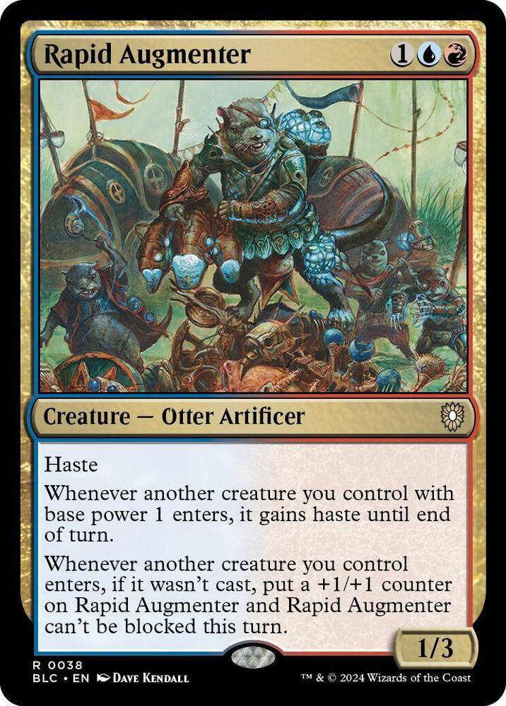 Rapid Augmenter 38 card from Commander: Bloomburrow